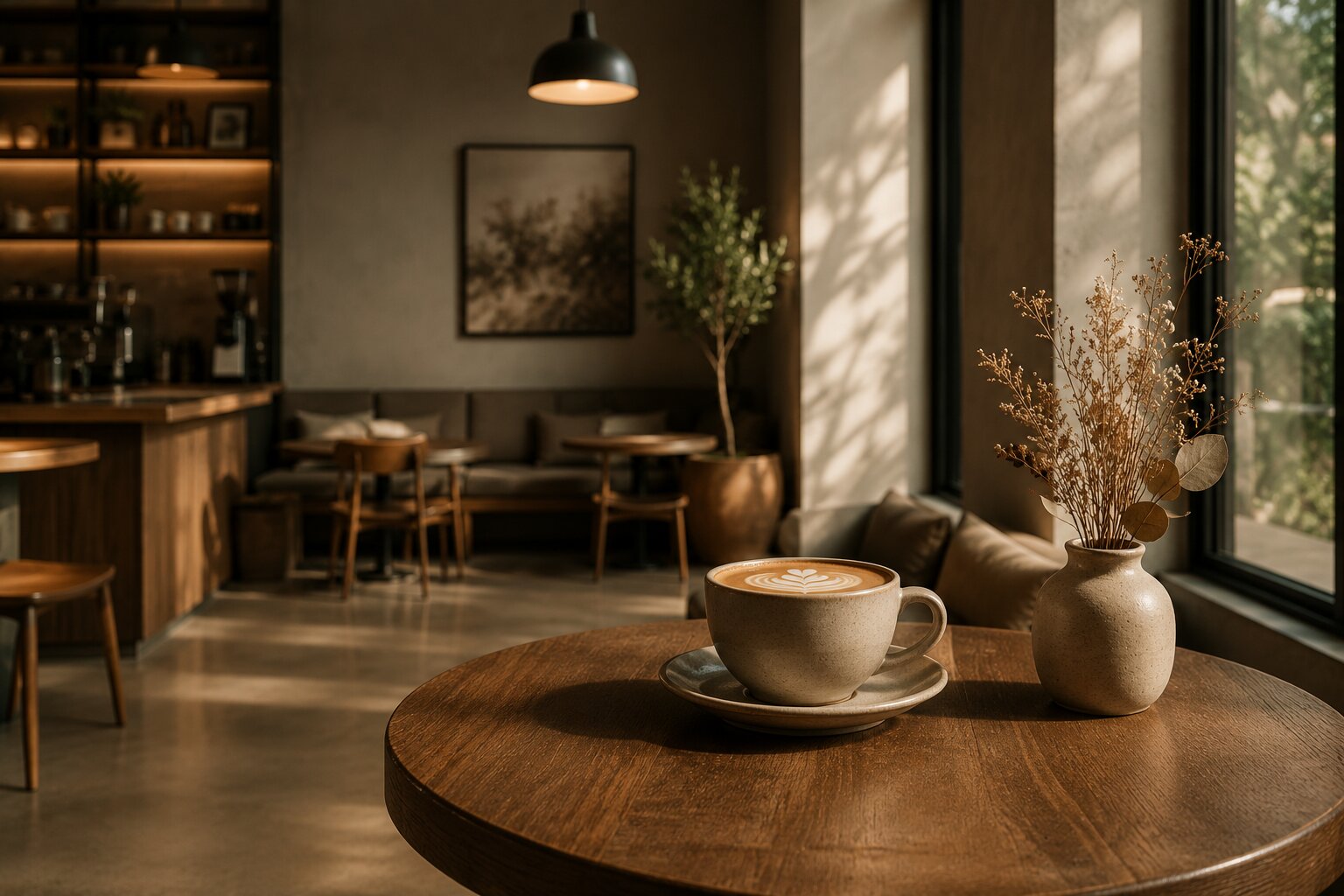 Madar Coffee interior